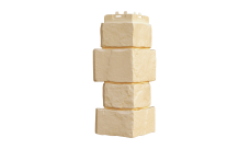Угол для фасадных панелей Крупный камень, Classic бежевый