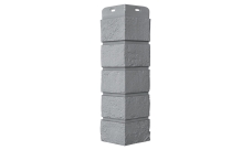 Угол для фасадных панелей Состаренный кирпич, Classic серый