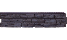 Фасадная панель ЯФАСАД Крымский сланец, Premium Acryl уголь