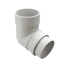 Колено 72°, RAL 9003