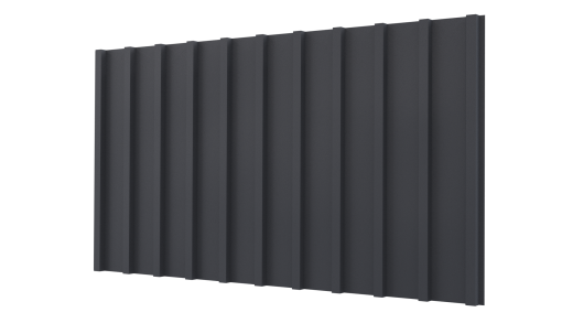 Профнастил С16 1050/1000x0,35 мм, MATT RAL 7024