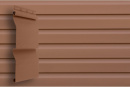 Виниловый сайдинг Grand Line Корабельная доска, Classic Color Plus темно-бежевый
