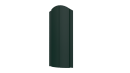 Металлический штакетник Европланка MATT 0,45 мм, RAL 6005