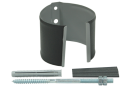 Кронштейн трубы на кирпич, RAL 7024/7024