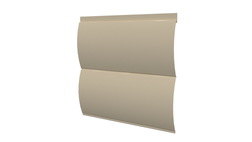 Сайдинг Блок хаус Полиэстер 0,4 мм, RAL 1015