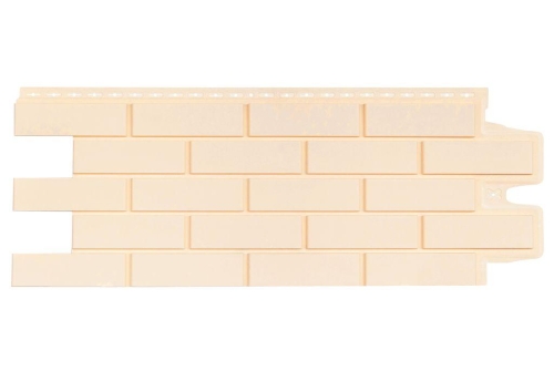 Фасадная панель Grand Line Клинкерный кирпич, Classic бежевый