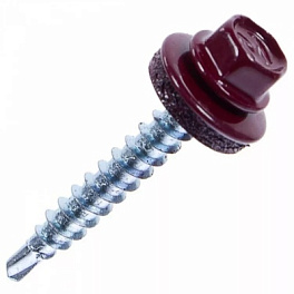Саморез кровельный полиэстер 4,8x38