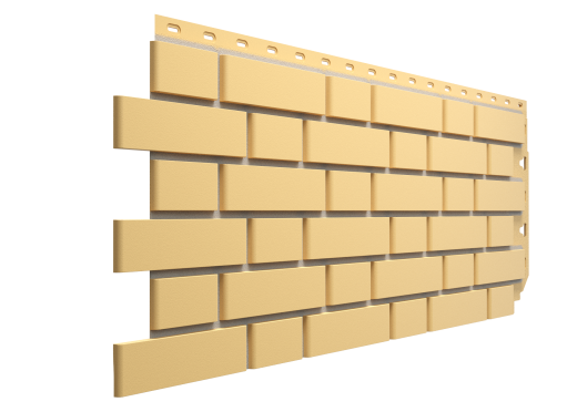 Фасадная панель Döcke Флемиш, жёлтый