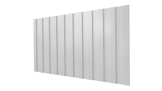 Профнастил С8 1200/1150x0,45 мм, Полиэстер RAL 9003