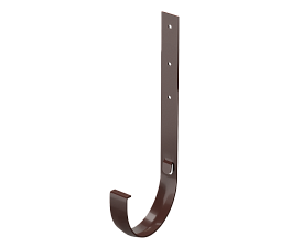 Кронштейн желоба металлический 300 мм, RAL 8019