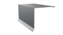 Планка торцевая 95x120x2000 Оцинкованный