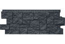 Фасадная панель Grand Line Дикий камень, Classic графит