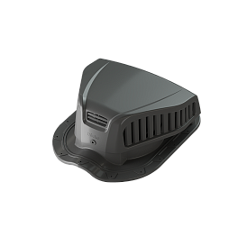 Точечный аэратор Döcke Monterrey, 25 м², Серый