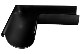 Угол желоба внешний 90⁰, RAL 9005/9005