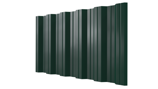 Профнастил НС35 1055/1000x0,45 мм, Полиэстер RAL 6005