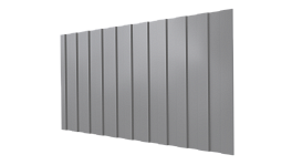 Профнастил С8 1200/1150x0,45 мм, Полиэстер RAL 9006