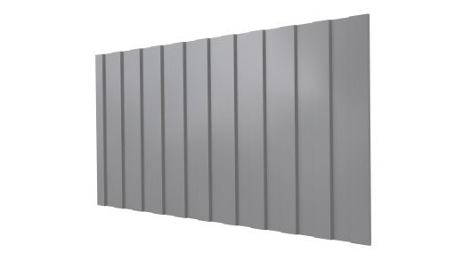 Профнастил С8 1200/1150x0,45 мм, Полиэстер RAL 9006