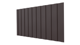 Профнастил С8 1200/1150x0,5 мм, MATT RAL 8017