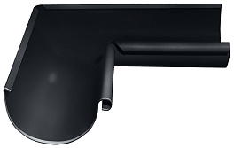 Угол желоба внутренний 90⁰, RAL 7024