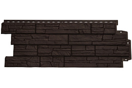 Фасадная панель Grand Line Сланец, Classic шоколадный