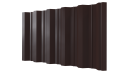 Профнастил НС44 1050/1000x0,45 мм, Полиэстер RAL 8017/8017