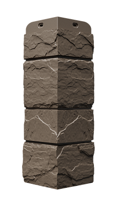 Угол наружный для фасадных панелей Сланец, куршевель