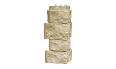 Угол для фасадных панелей Дикий камень, Classic бежевый