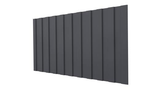 Профнастил С8 1200/1150x0,5 мм, MATT RAL 7024