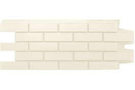 Фасадная панель Grand Line Клинкерный кирпич, Classic молочный