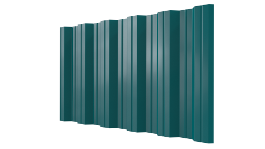 Профнастил НС35 1055/1000x0,5 мм, Полиэстер RAL 5021