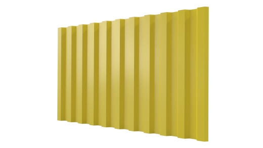 Профнастил НС21 1065/1010x0,35 мм, Полиэстер RAL 1018