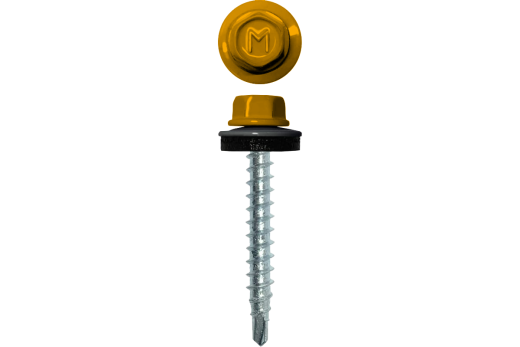 Саморез кровельный "DAXMER" полиэстер 4,8x29