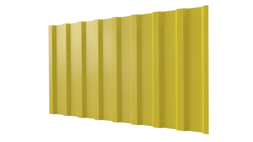 Профнастил НС18 1150/1100x0,35 мм, Полиэстер RAL 1018