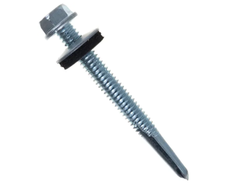 Специальный саморез "DAXMER" по металлу оцинкованный 5,5x32 св. №5 (12 мм)
