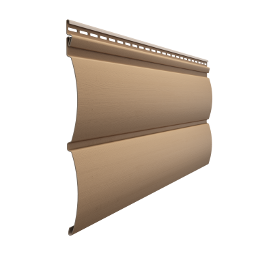 Виниловый сайдинг Döcke Блок-Хаус, капучино