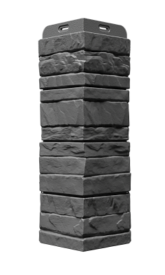 Угол наружный для фасадных панелей Алтай, графит