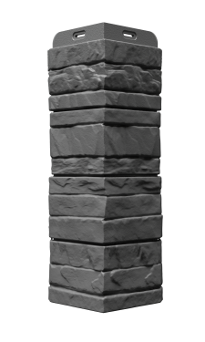 Угол наружный для фасадных панелей Алтай, графит