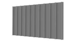 Профнастил С16 1050/1000x0,35 мм, Полиэстер RAL 9006