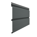 Виниловый сайдинг Döcke Брус, графит