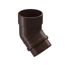 Колено 45°, RAL 8019