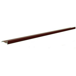 Планка примыкания Технониколь, 20x45x15x2000 мм, RAL 8017