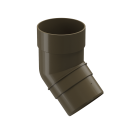 Колено 45°, RAL 8017