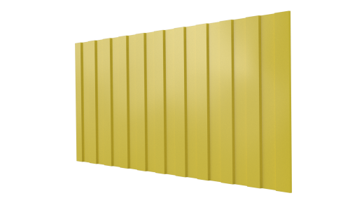 Профнастил С8 1200/1150x0,5 мм, Полиэстер RAL 1018