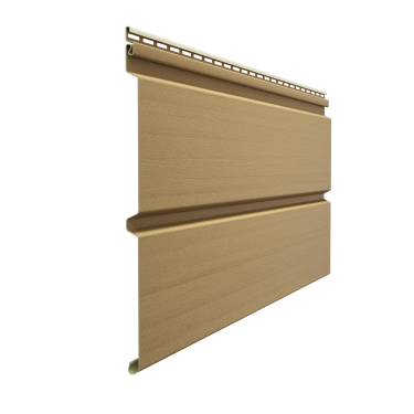 Виниловый сайдинг Döcke Брус, карамель