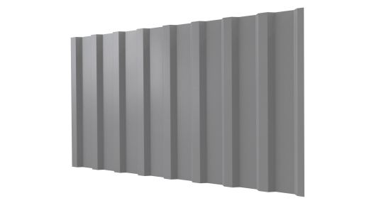 Профнастил НС18 1150/1100x0,45 мм, Полиэстер RAL 9006