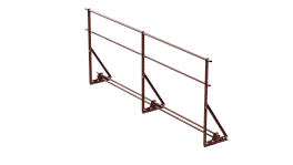 Ограждения кровельные Бюджет 1200 мм