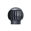 Ротационная вентиляционная турбина Ø160, серия Twister, графит