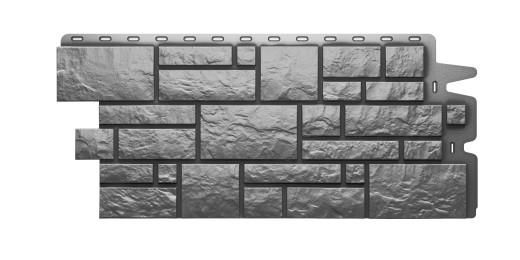 Фасадная панель Döcke Burg, металлик