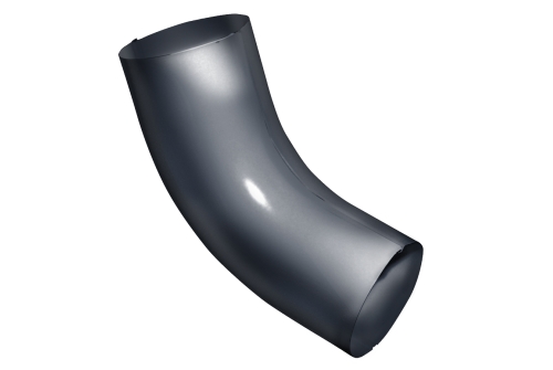 Колено трубы 60⁰, RAL 7024