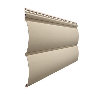 Виниловый сайдинг Döcke Блок-Хаус, крем-брюле